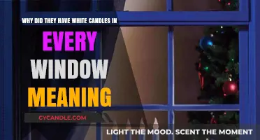 White Candles in Windows: Unveiling the Symbolism and Tradition