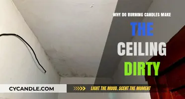 Why Burning Candles Leave Ceiling Stains: Uncovering the Sooty Truth