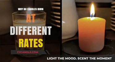 Candle Burn Rates: Factors Influencing Varying Flame Speeds Explained