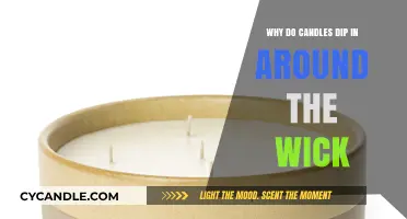 Why Candles Dip Around the Wick: Understanding the Science