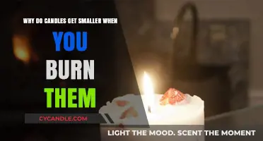 Why Candles Shrink: The Science Behind Burning Wax