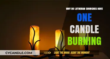 The Symbolic Flame: Why Lutheran Churches Keep a Single Candle Lit
