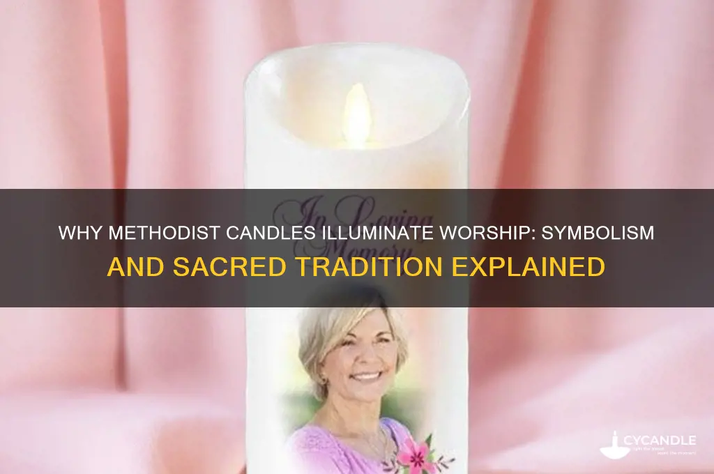 why do methodist light candles