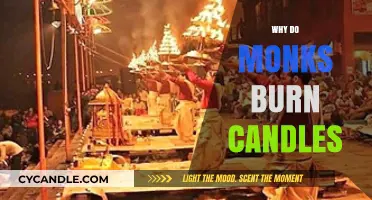 Why Monks Burn Candles: Symbolism, Rituals, and Spiritual Enlightenment