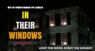 Pennsylvania's Window Candle Tradition: A Warm Welcome and Historical Legacy