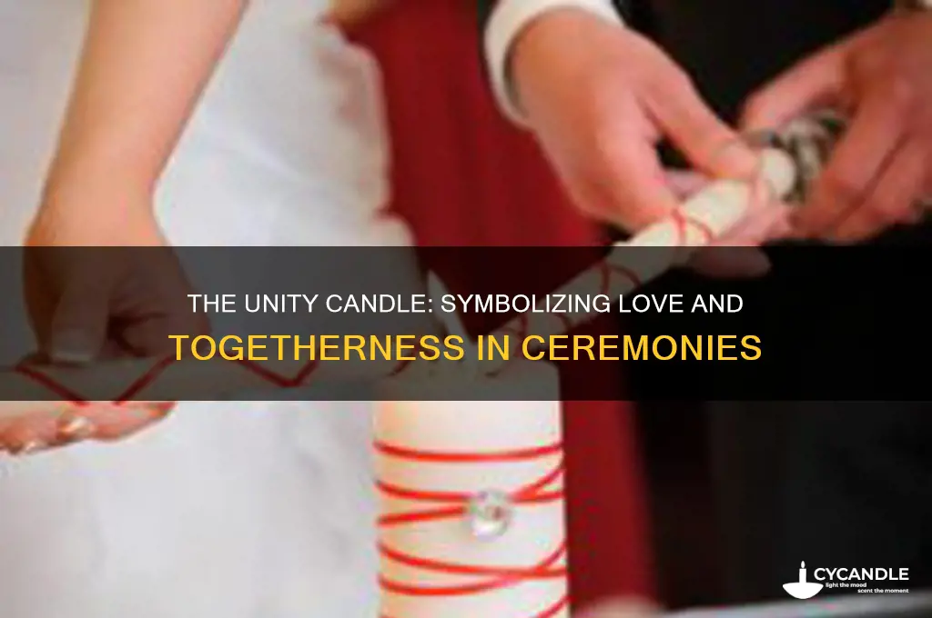 why do people light a unity candle