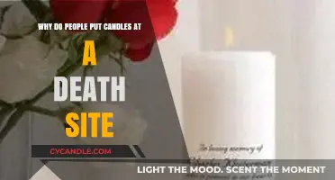 Candles at Death Sites: A Symbol of Remembrance and Comfort