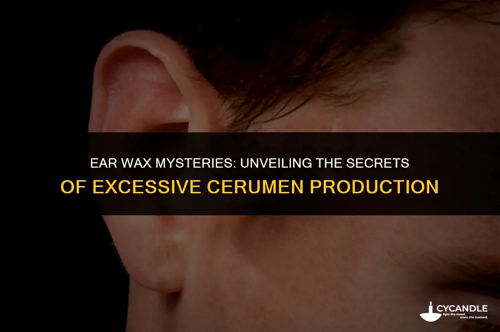 why do some people get more ear wax than others
