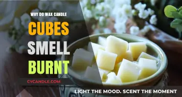 Why Wax Candle Cubes Smell Burnt: Common Causes and Fixes