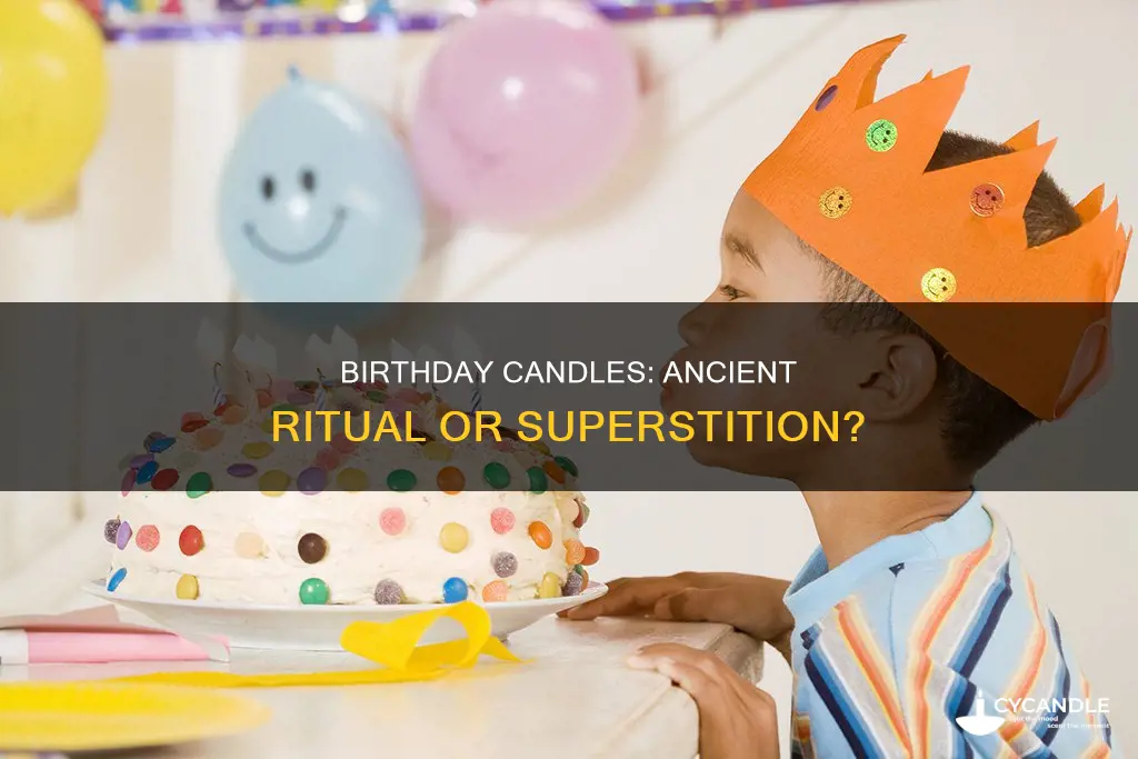 why do we blow out birthday candles