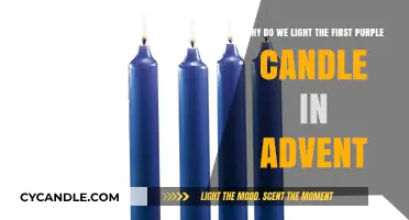 Lighting Hope: The Meaning Behind Advent's First Purple Candle
