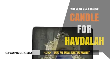 Braided Havdalah Candle: Symbolism and Tradition Explained