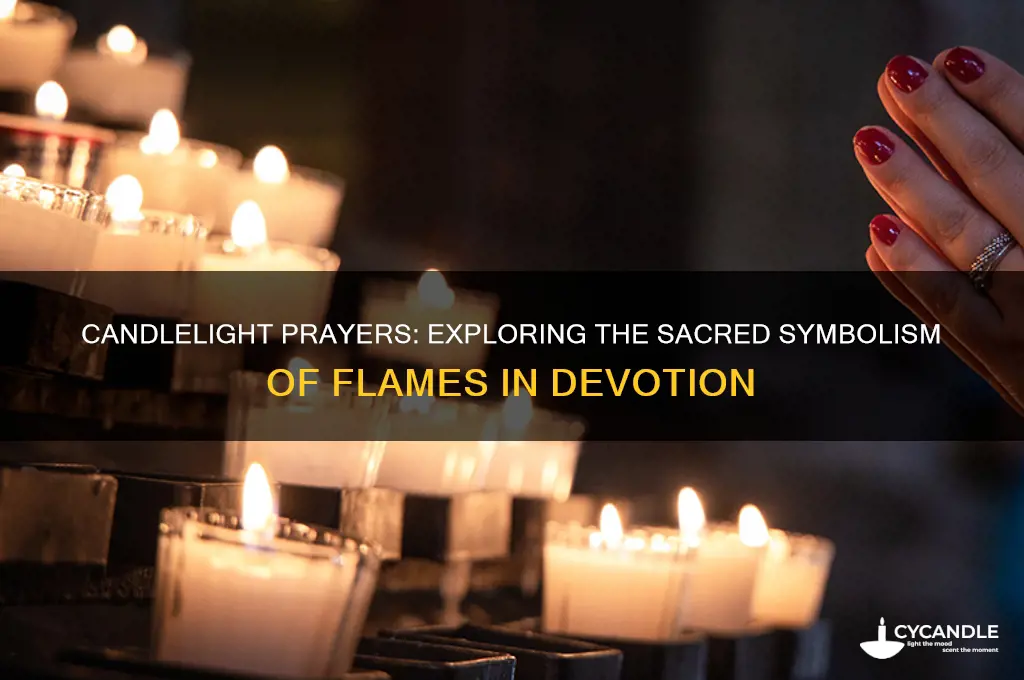 why do we use candle to pray