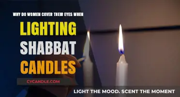 Why Women Cover Eyes Lighting Shabbat Candles: Tradition Explained