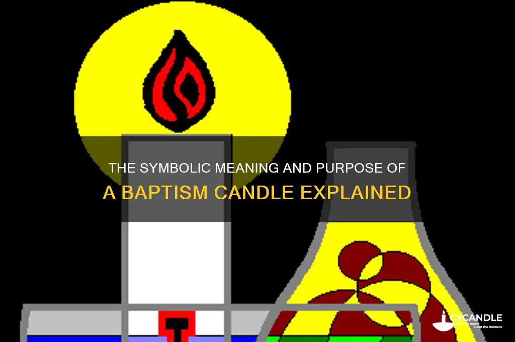 why do you get a baptism candle
