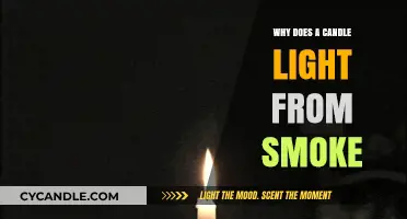 Candle Light Mystery: Unraveling the Smoke's Role in Flame Illumination