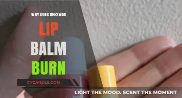 Why Beeswax Lip Balm Can Cause Burning Sensation: Explained