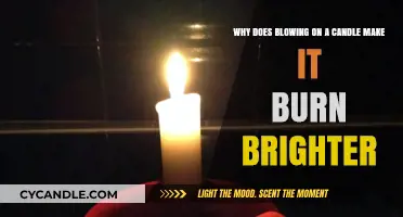 Blowing on a Candle: The Science Behind Its Brighter Flame