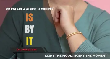 Hand Near Candle: Unveiling the Science Behind Its Brighter Glow
