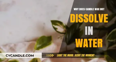 Why Candle Wax Resists Water: Unraveling the Science Behind It