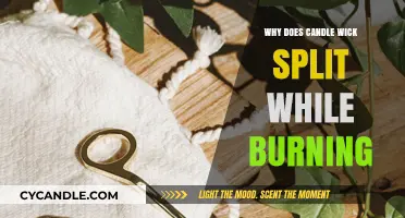 Why Candle Wicks Split: Understanding the Burning Process
