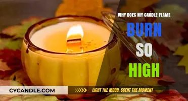 Why Does My Candle Flame Burn So High? Explained