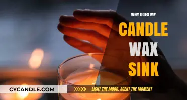 Why Does My Candle Wax Sink? Understanding and Fixing the Issue