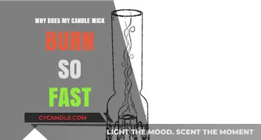 Why Your Candle Wick Burns Fast: Common Causes and Fixes