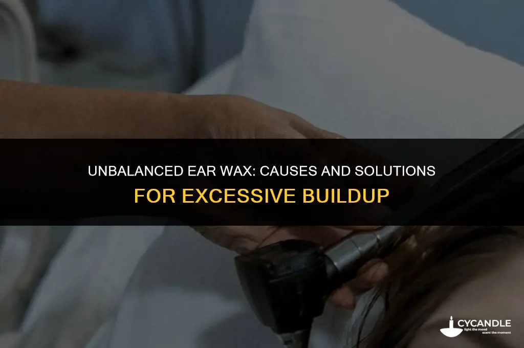 why does one ear get more wax