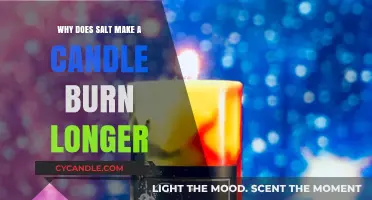 Salt's Secret: Extending Candle Burn Time Explained