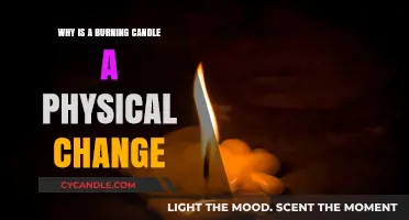 Burning Candle: Understanding the Physical Change Process
