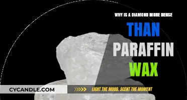 Why Diamonds Outweigh Paraffin Wax: Exploring Density Differences