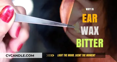 The Bitter Truth: Exploring the Reasons Behind Ear Wax's Unpleasant Taste