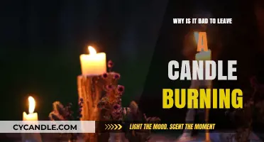 The Hidden Dangers of Leaving Candles Unattended: A Warning