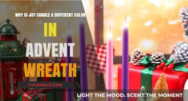 The Unique Hue of Joy Candle in Advent Wreath Traditions