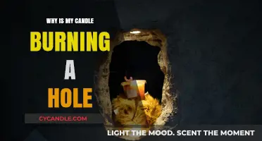 Why Is My Candle Burning a Hole? Common Causes and Fixes