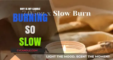 Why Your Candle Burns Slowly: Common Causes and Solutions