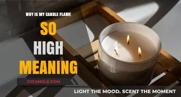 Why Is My Candle Flame So High? Uncovering the Meaning