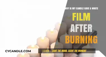 Why Your Candle Develops a White Film After Burning: Explained