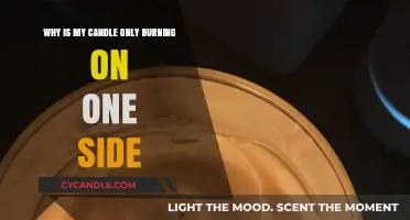 Uneven Wax Pool: Why Your Candle Burns on One Side Only