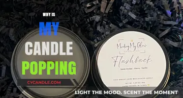Candle Popping: What's the Reason Behind It?