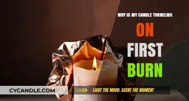 Preventing Tunneling: Tips for a Perfect First Candle Burn