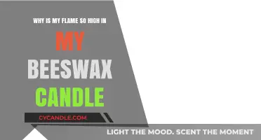 High Flame in Beeswax Candles: Causes and Solutions Explained