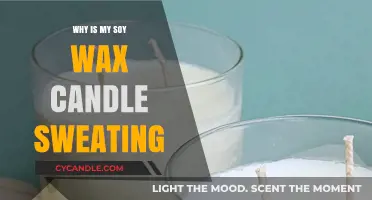 Why Soy Wax Candles Sweat: Causes and Solutions Explained