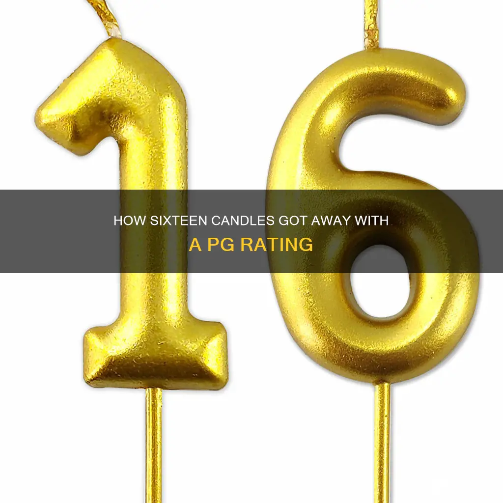 why is sixteen candles rated pg