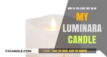 Troubleshooting Luminara Candle: Why Isn't My Flame Lighting Up?