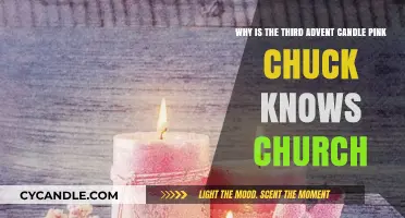 Why the Third Advent Candle is Pink: Chuck Explains Church Traditions