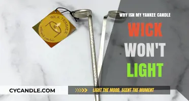 Troubleshooting Yankee Candle Wicks: Why Won't My Candle Light?