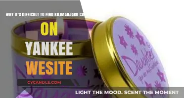Why Kilimanjaro Candle is Elusive on Yankee Candle's Website