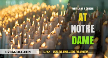 Lighting Candles at Notre Dame: Symbolism, Tradition, and Spiritual Connection
